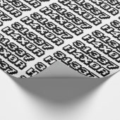 PAPIER CADEAU 31337 H4X0R (Coin)