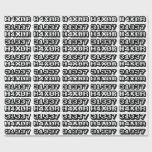PAPIER CADEAU 31337 H4X0R (Plat)