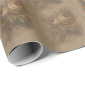 Papier Cadeau 315 Roses (Coin rond)