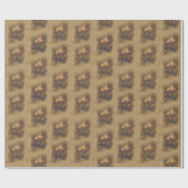 Papier Cadeau 315 Roses op2 (Plat)