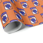 Papier Cadeau 35e brigade de transmissions aéroportées (Coin rond)