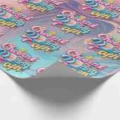 Papier Cadeau 3D gai (Coin)