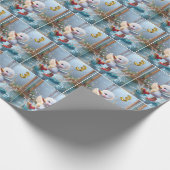 Papier Cadeau 3e anniversaire Duckling Dancing in a Puddle (Coin)