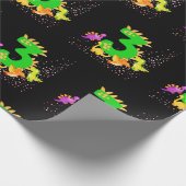 Papier Cadeau 3rd Birthday. Dinosaur Design. My third birthday.  (Coin)