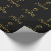 Papier Cadeau 40 et papier d'emballage fabuleux (Coin)