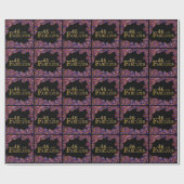 Papier Cadeau 46e anniversaire (Plat)