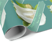 Papier Cadeau 48e anniversaire du Mariage (Coin rond)