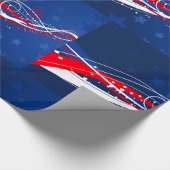 Papier Cadeau 4 Juillet Abstrait