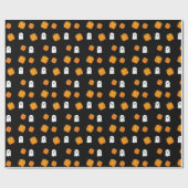Papier Cadeau 4e anniversaire éffrayant (Plat)