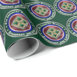 Papier Cadeau 4e division d'infanterie - Ferme et Loyale