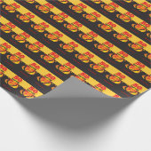 Papier Cadeau 50 et toujours anniversaire chaud de Smokin | (Coin)