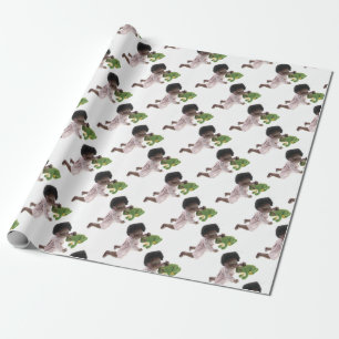 Papier Cadeau 519 Sasha Cara Black Baby