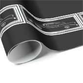 Papier Cadeau 55 2 chevy (Coin rond)