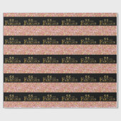 Papier Cadeau 55e anniversaire  (Plat)