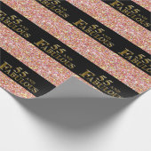 Papier Cadeau 55e anniversaire  (Coin)