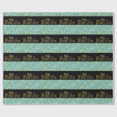 Papier Cadeau 56e anniversaire (Plat)
