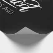 Papier Cadeau 5e anniversaire du Mariage (Coin)