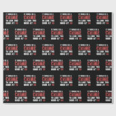 Papier Cadeau 60 Ans Amusant 60e Anniversaire Distressé (Plat)