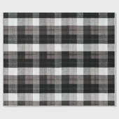 Papier Cadeau 60 livres Papier à envelopper Rouleau Xmas Baffalo (Plat)