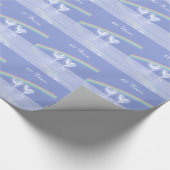 Papier Cadeau 60e anniversaire Coeurs de diamants (Coin)