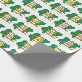 Papier Cadeau 60e anniversaire de l'indépendance | DRAPEAU NIGÉR (Coin)