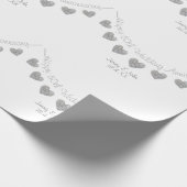 Papier Cadeau 60e anniversaire de mariage Diamond conception de  (Coin)