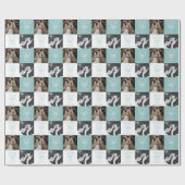 Papier Cadeau 60e anniversaire du Mariage Diamond 2 photos (Plat)