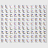 Papier Cadeau 60e Anniversaire, Nun, Religious Life Cross (Plat)