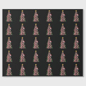 Papier Cadeau 67 Christmas Tree Candy Cane Holiday Six Seven  (Plat)