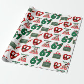 Papier Cadeau 67 Meme Funny Santa Christmas Gift Wrap For Teen (Déroulé)