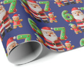 Papier Cadeau 67 Wrapping Paper Roll | 6 7 Gift Wrap (Coin rond)