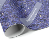 Papier Cadeau 67e anniversaire modifiable (Coin rond)