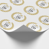 Papier Cadeau 70 Alors, quel drôle Laurel Wreath Crown 70e anniv (Coin)