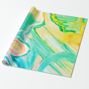 Papier Cadeau 70 été cool bonbons plaisir cadeau envelopper