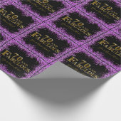 Papier Cadeau 70e anniversaire  (Coin)