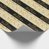 Papier Cadeau 70e anniversaire  (Coin)