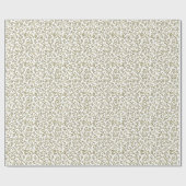 Papier Cadeau 70e anniversaire Random Number Motif Gold/White 70 (Plat)