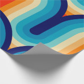 Papier Cadeau 70s Rainbow Curves (Coin)