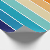 Papier Cadeau 70s Rainbow Stripes (Coin)