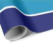 Papier Cadeau 70s Rainbow Stripes (Coin rond)