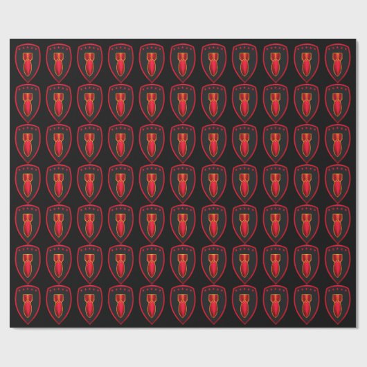Papier Cadeau 71e Groupe d'élimination des munitions explosives  (Plat)
