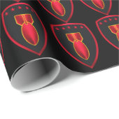 Papier Cadeau 71e Groupe d'élimination des munitions explosives  (Coin rond)