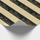 Papier Cadeau 74e anniversaire  (Coin)