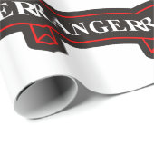 Papier Cadeau 75e régiment de Rangers (Coin rond)