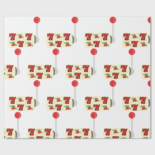 Papier Cadeau 777 Jackpot (Plat)
