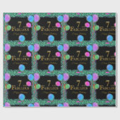 Papier Cadeau 7e anniversaire (Plat)