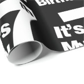 Papier Cadeau 7e anniversaire Son 7 anniversaire Cadeau (Coin rond)