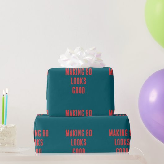 Papier Cadeau 80 Citation Humour (Cadeaux de fête)