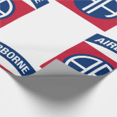 Papier Cadeau 82e division aéroportée Insignia (Coin)