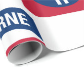 Papier Cadeau 82e division aéroportée Insignia (Coin rond)